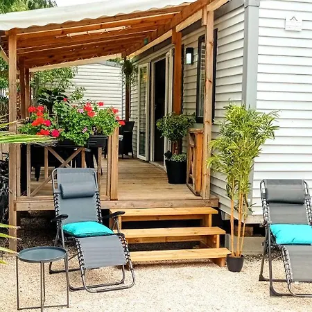 Happymobilhome -plage A 500m- 4 Etoiles Del Mar * 아르젤레쉬르메르