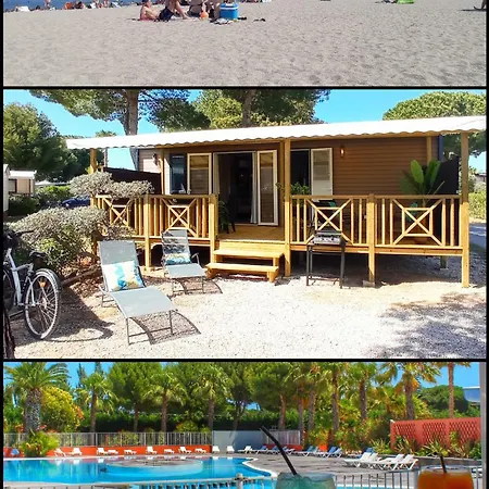 Happymobilhome -plage A 500m- 4 Etoiles Del Mar 滨海阿热莱斯