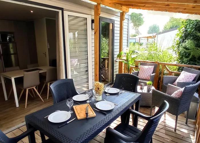 Happymobilhome -plage A 500m- 4 Etoiles Del Mar Campsite *